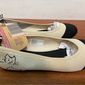 Lily & Dan girls recycled material flats